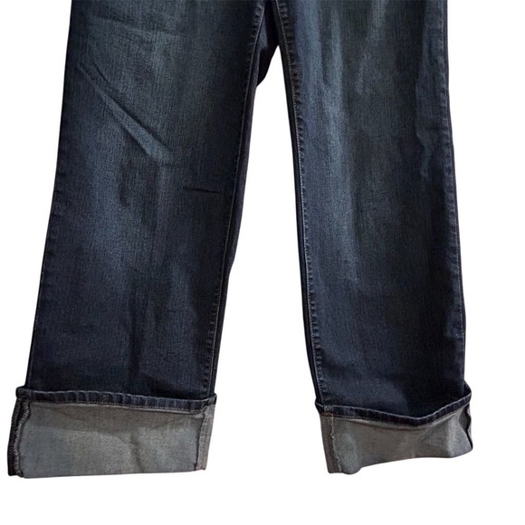 D. Jeans Women's Size 6 Blue Rolled-Up Cuff Denim Jeans Medium Wash - Picture 3 of 9